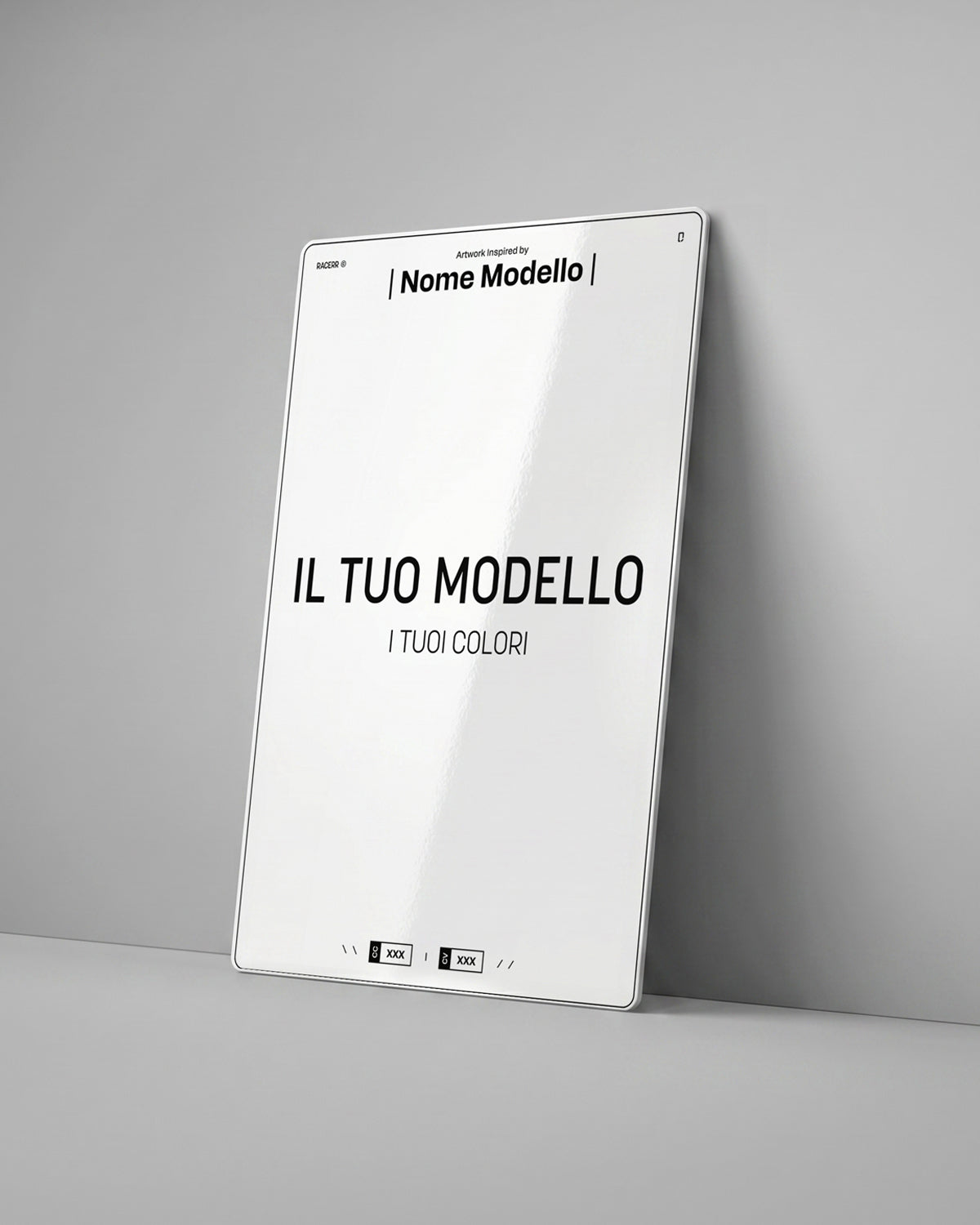 Targa Personalizzata | Per modello/anno fuori catalogo