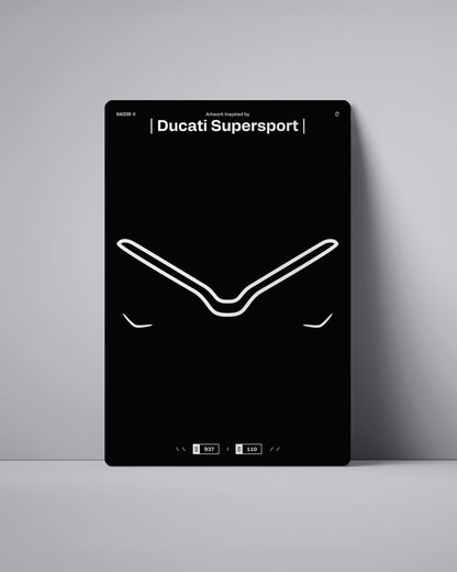 Targa Ducati Supersport [2017-2020]