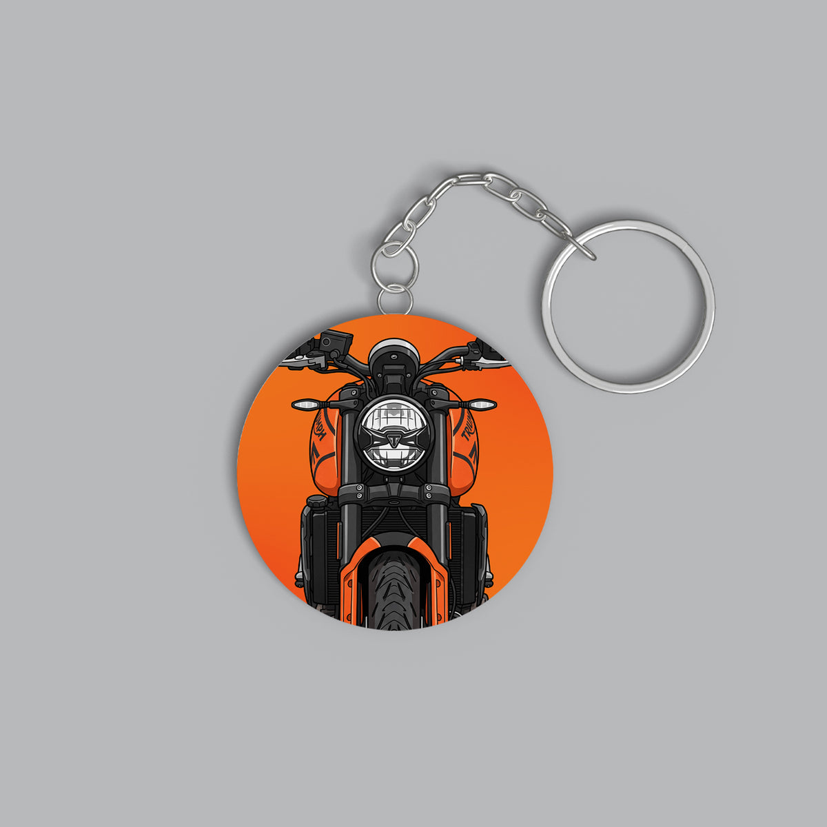 Portachiavi "Cartoon" Triumph Trident 660 [2024+]