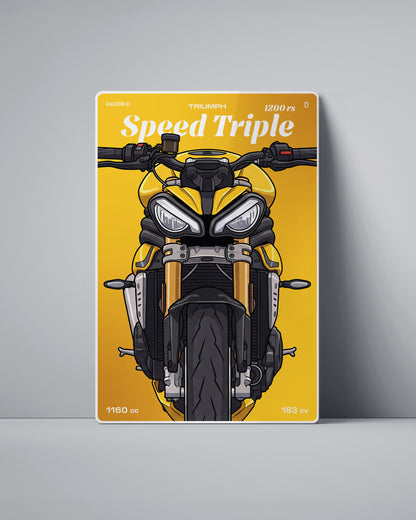 Targa "Cartoon" Triumph Speed Triple 1200rs [2025+]