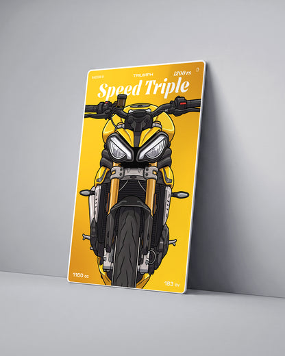 Targa "Cartoon" Triumph Speed Triple 1200rs [2025+]