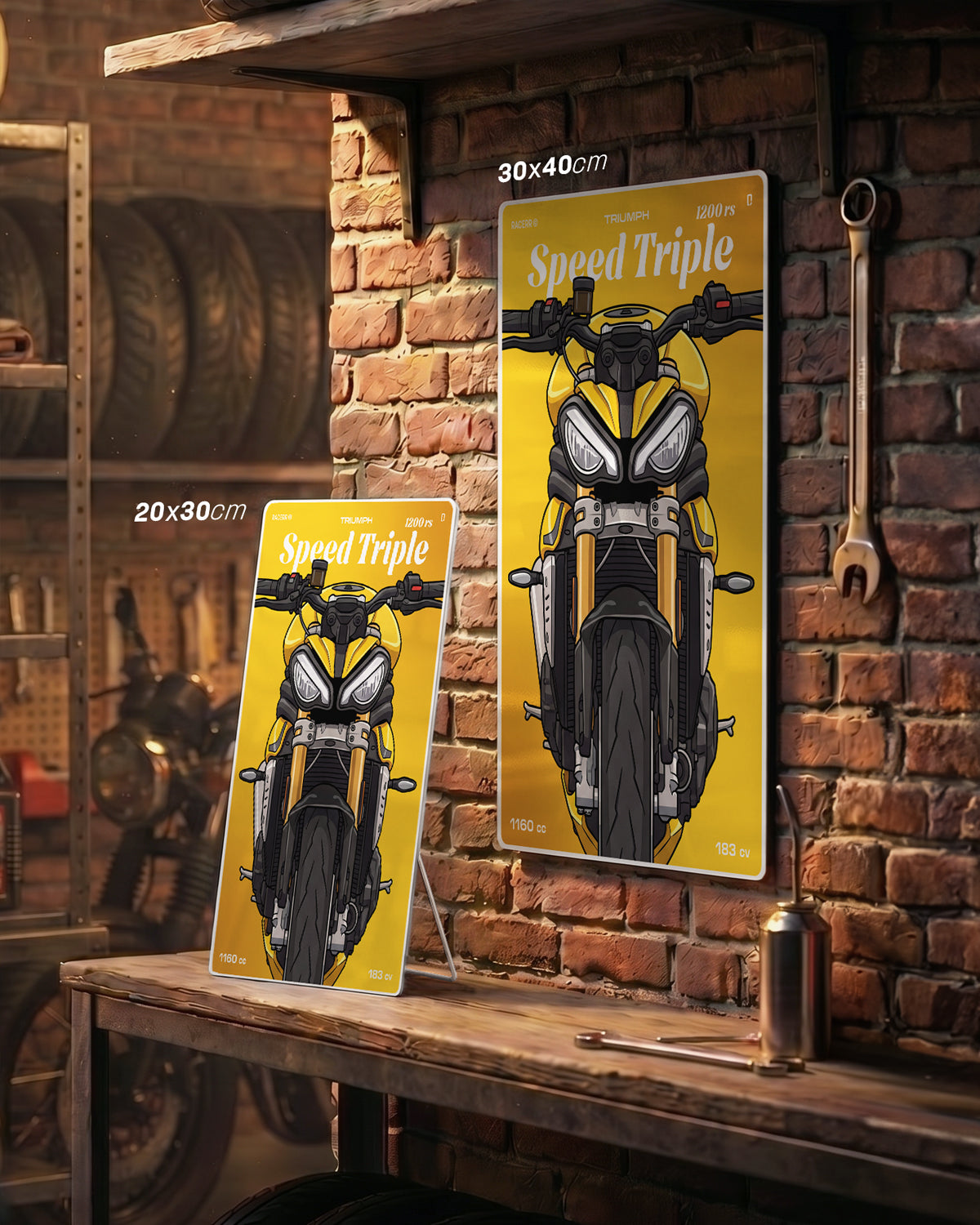 Targa "Cartoon" Triumph Speed Triple 1200rs [2025+]