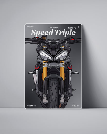 Targa "Cartoon" Triumph Speed Triple 1200rs [2025+]