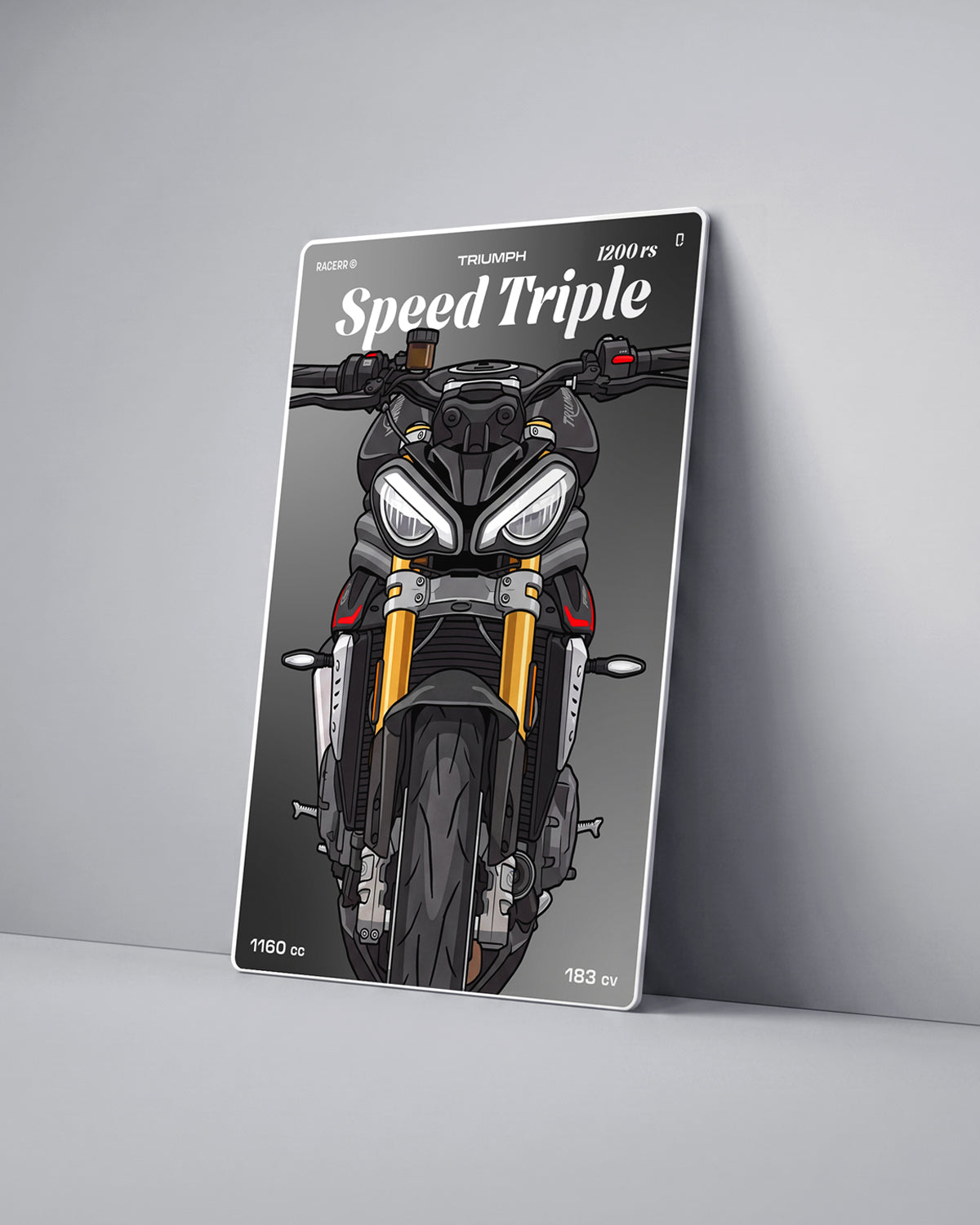 Targa "Cartoon" Triumph Speed Triple 1200rs [2025+]
