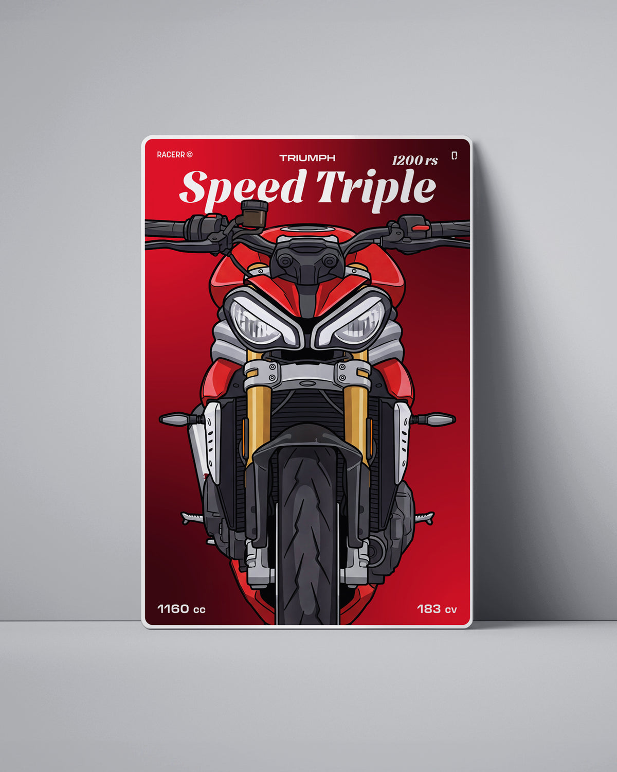 Targa "Cartoon" Triumph Speed Triple 1200rs [2025+]