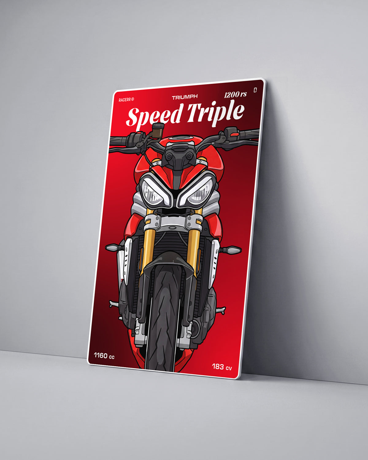 Targa "Cartoon" Triumph Speed Triple 1200rs [2025+]
