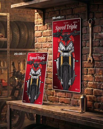 Targa "Cartoon" Triumph Speed Triple 1200rs [2025+]