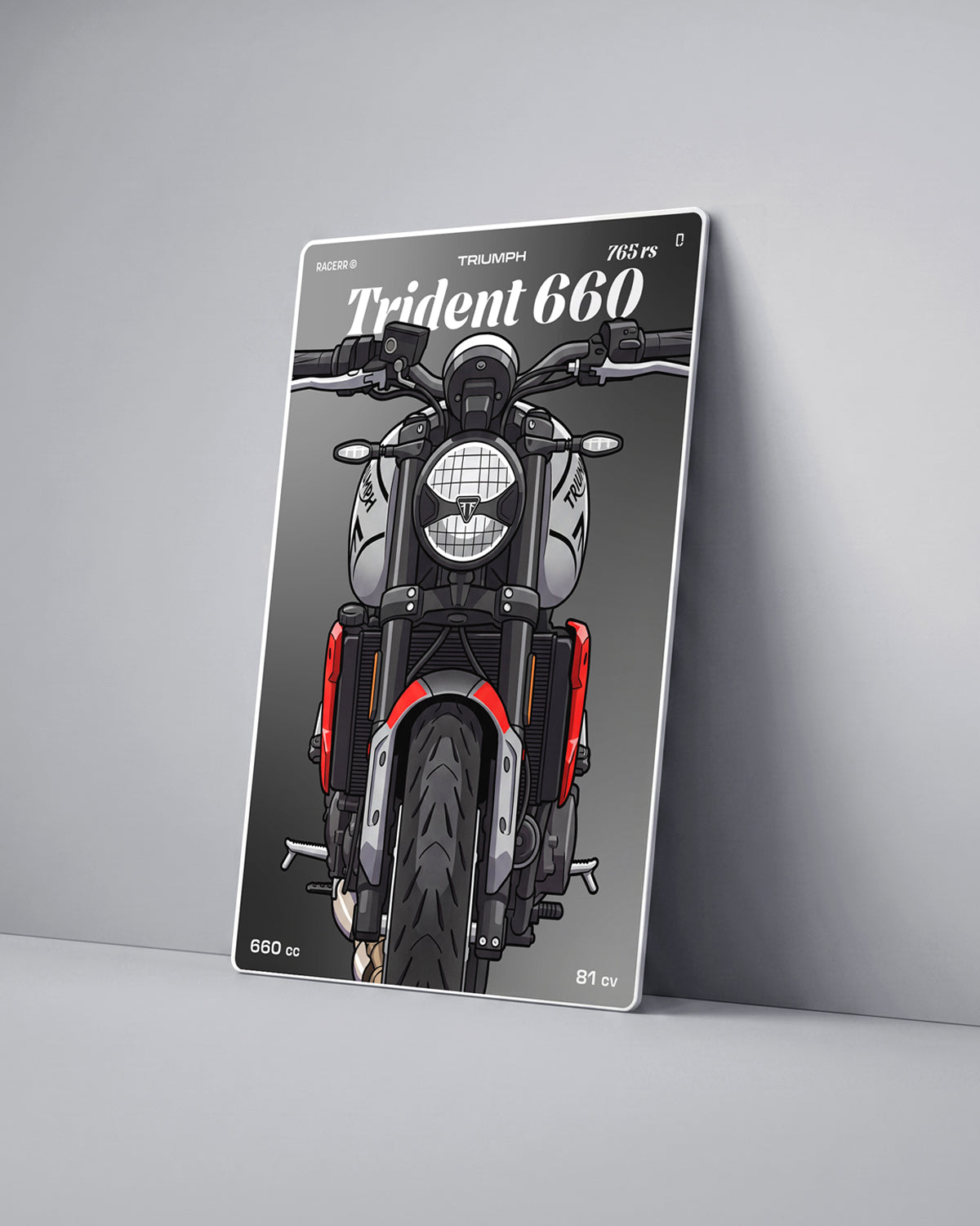 Targa "Cartoon" Triumph Trident 660 [2024+]