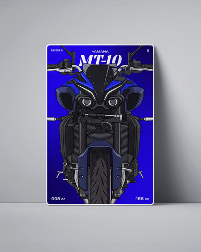 Targa "Cartoon" Yamaha Mt 10 [2022+]
