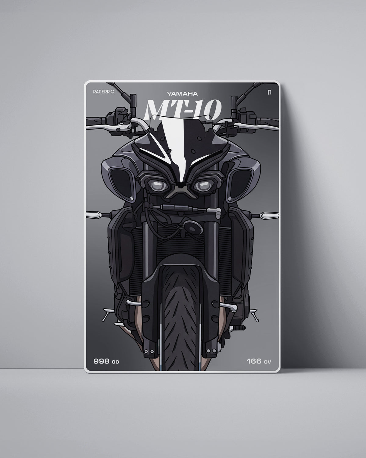 Targa "Cartoon" Yamaha Mt 10 [2022+]