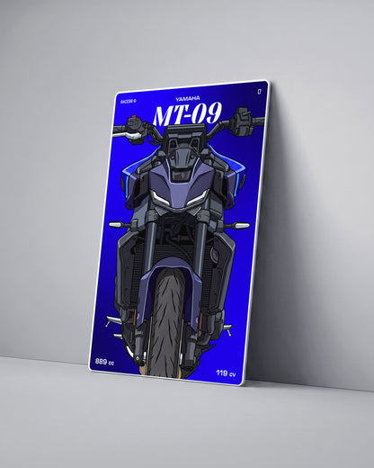 Targa "Cartoon" Yamaha Mt 09 [2024+]