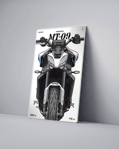 Targa "Cartoon" Yamaha Mt 09 [2024+]