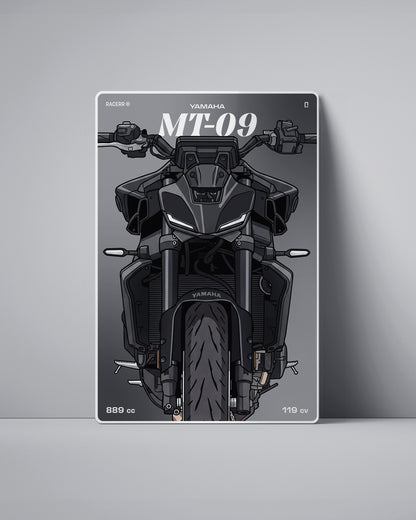 Targa "Cartoon" Yamaha Mt 09 [2024+]