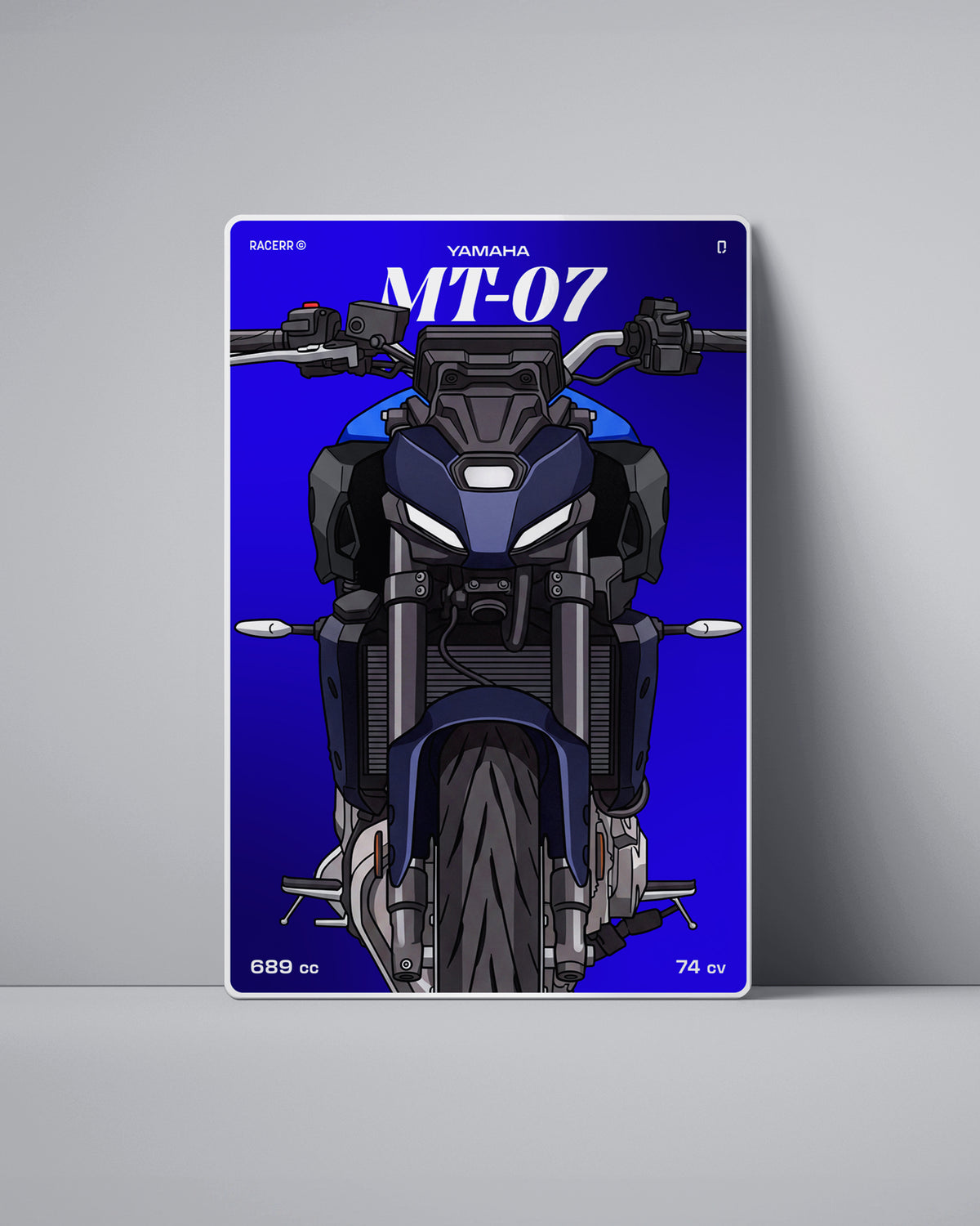Targa "Cartoon" Yamaha Mt 07 [2024+]