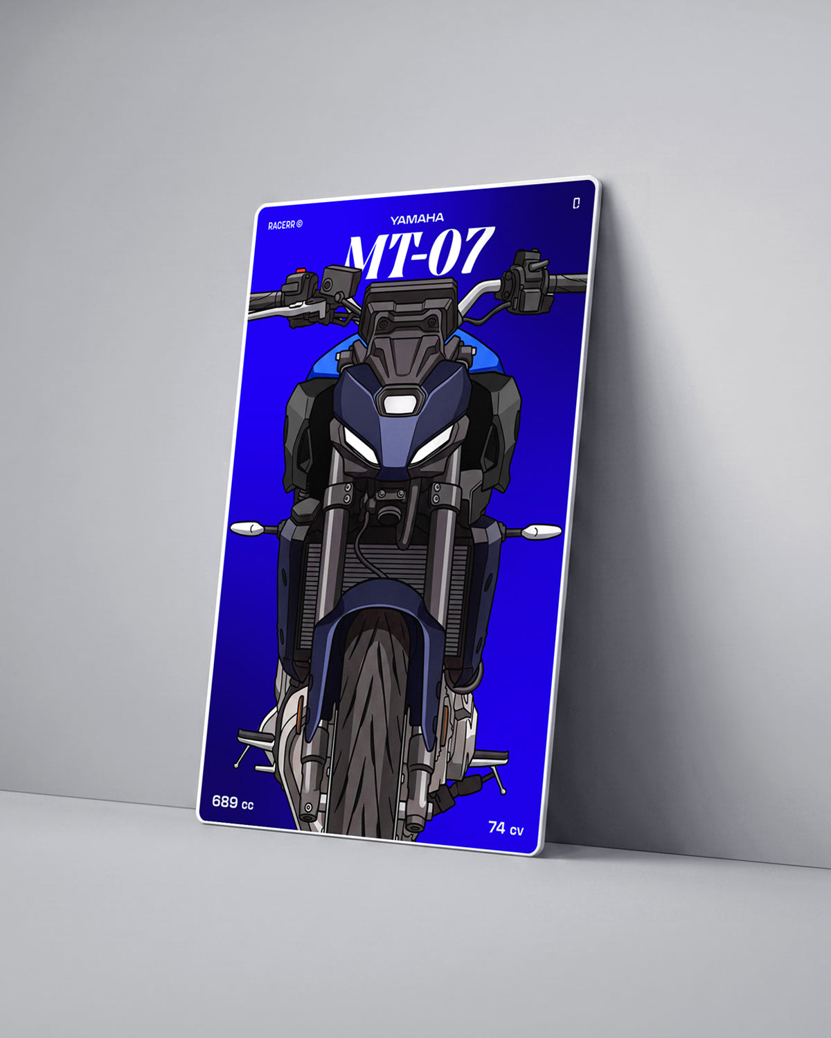 Targa "Cartoon" Yamaha Mt 07 [2024+]