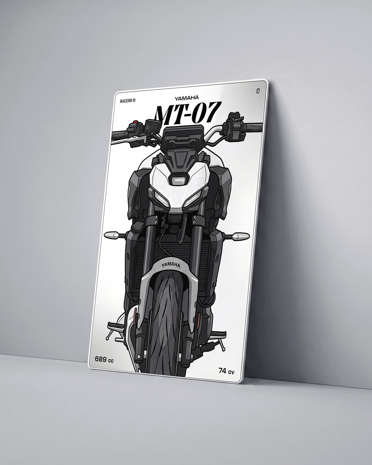 Targa "Cartoon" Yamaha Mt 07 [2024+]