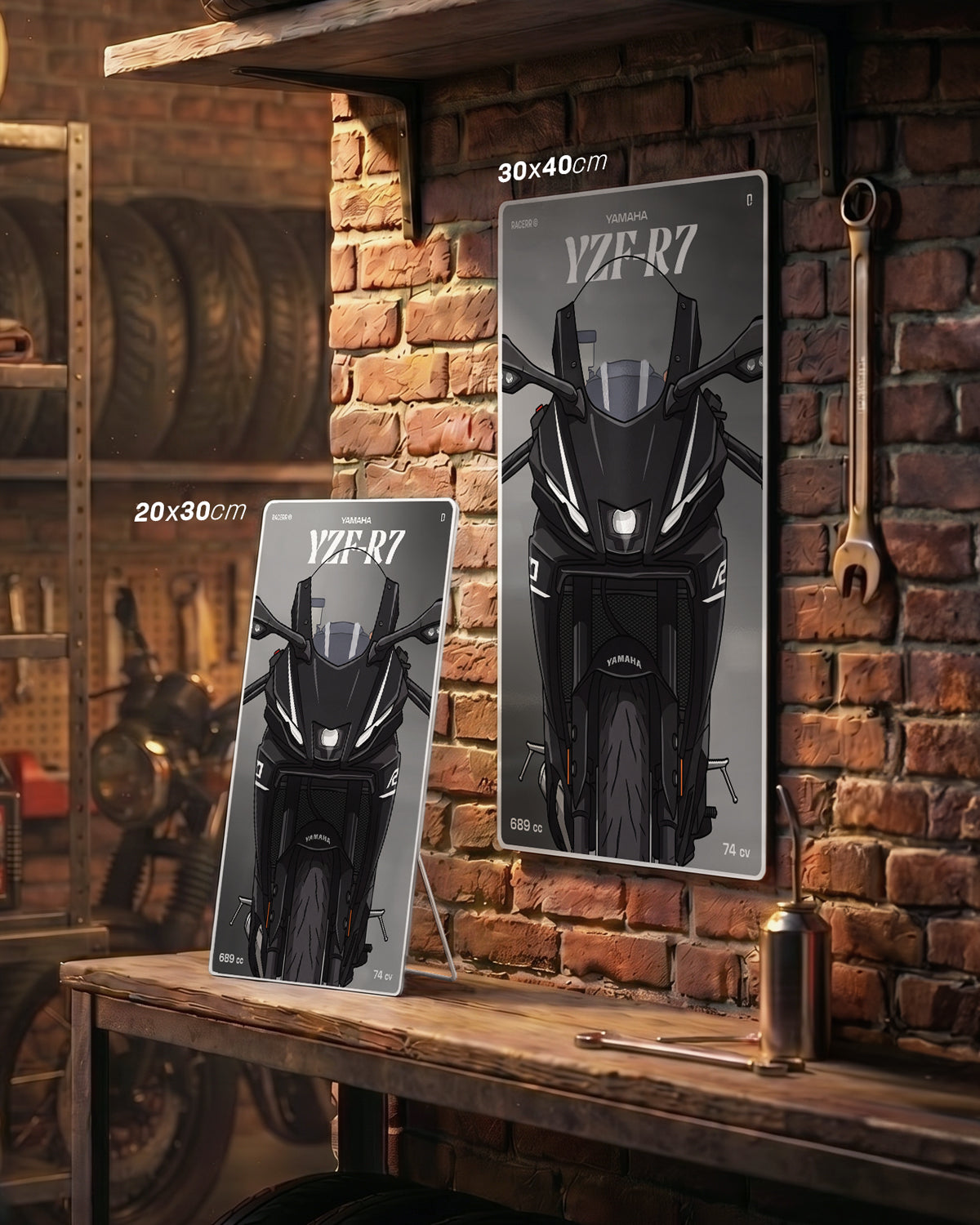 Targa "Cartoon" Yamaha R7 [2021-2025]