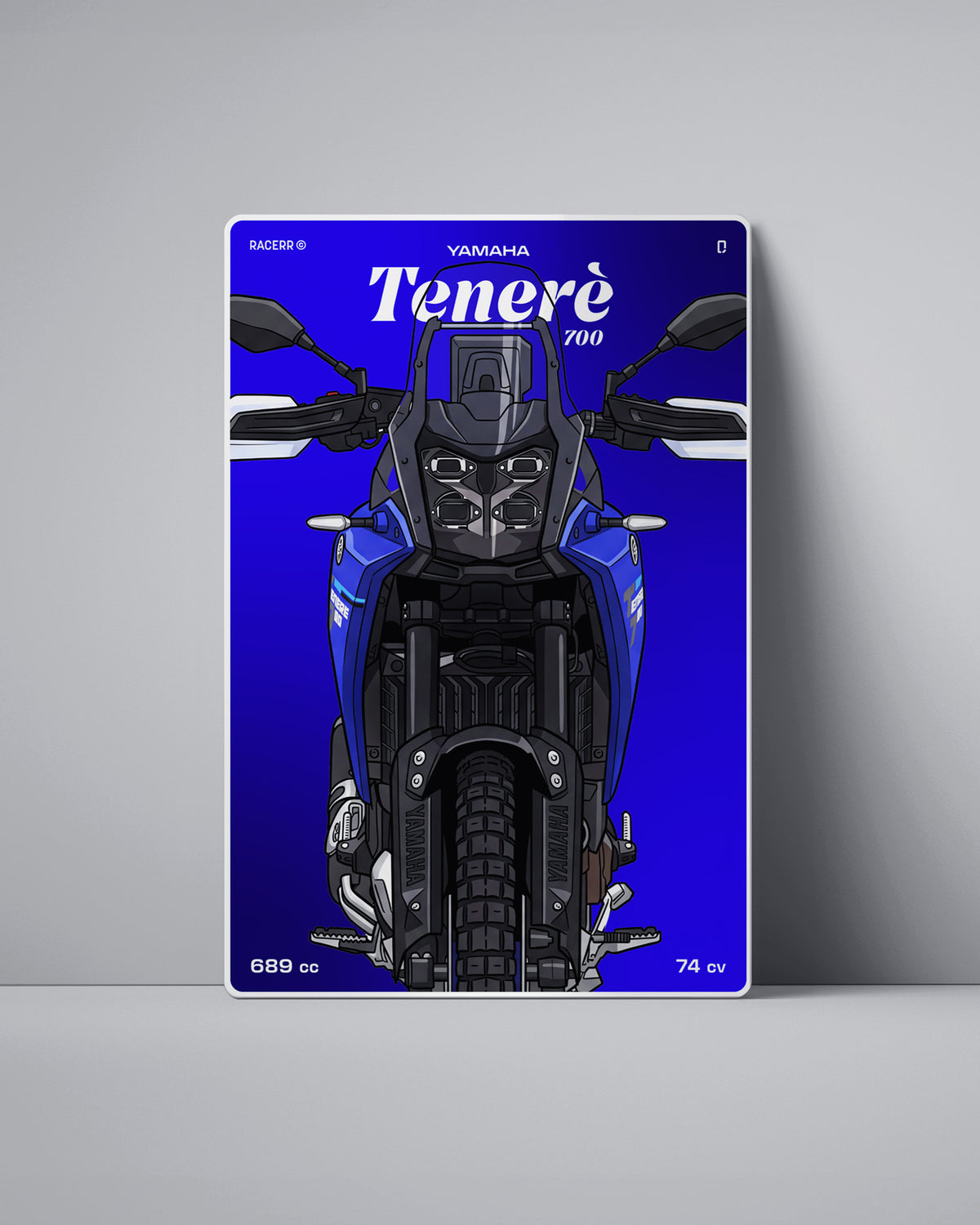 Targa "Cartoon" Yamaha Tenerè 700 [2019-2024]